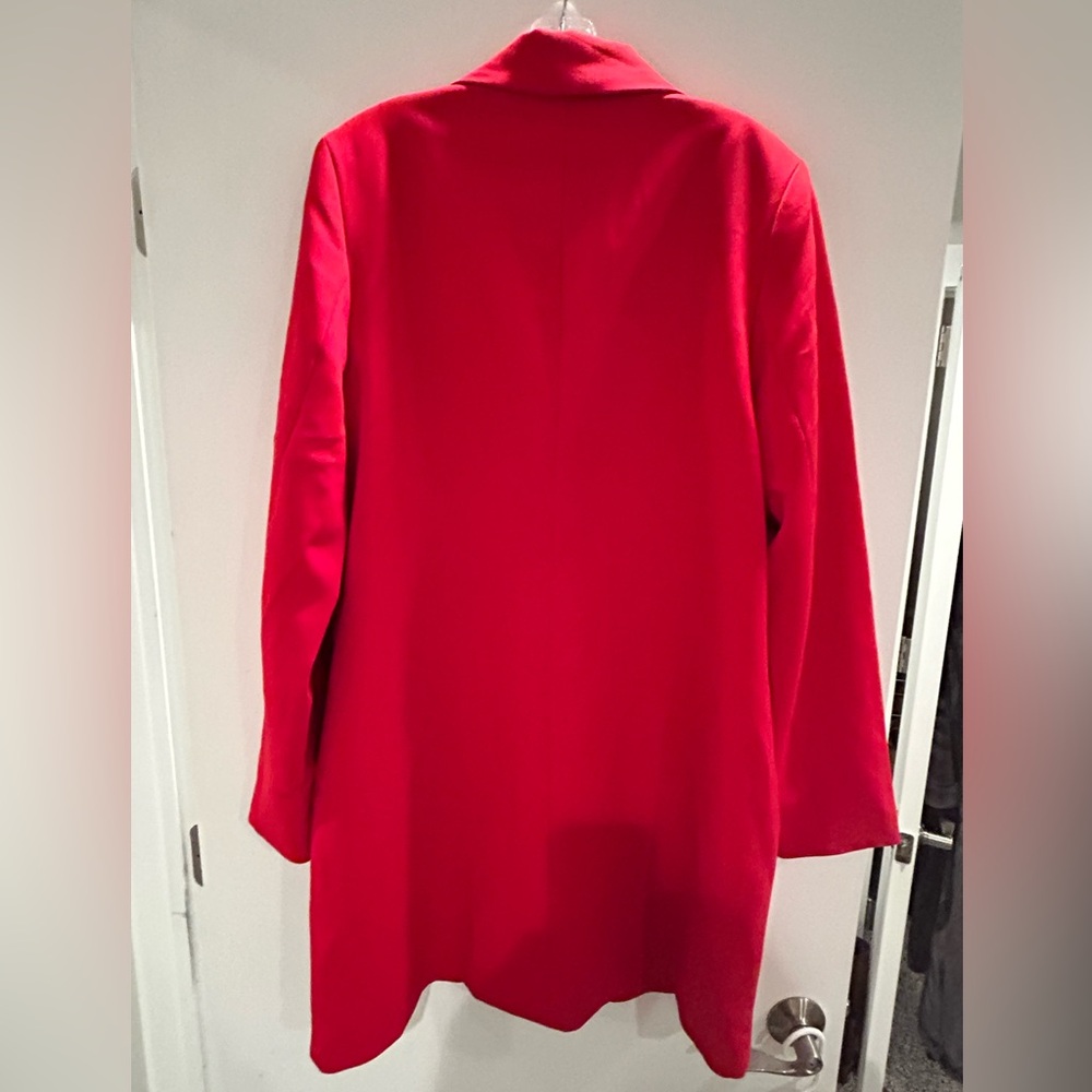 Red blazer dress - Picture 3 of 4